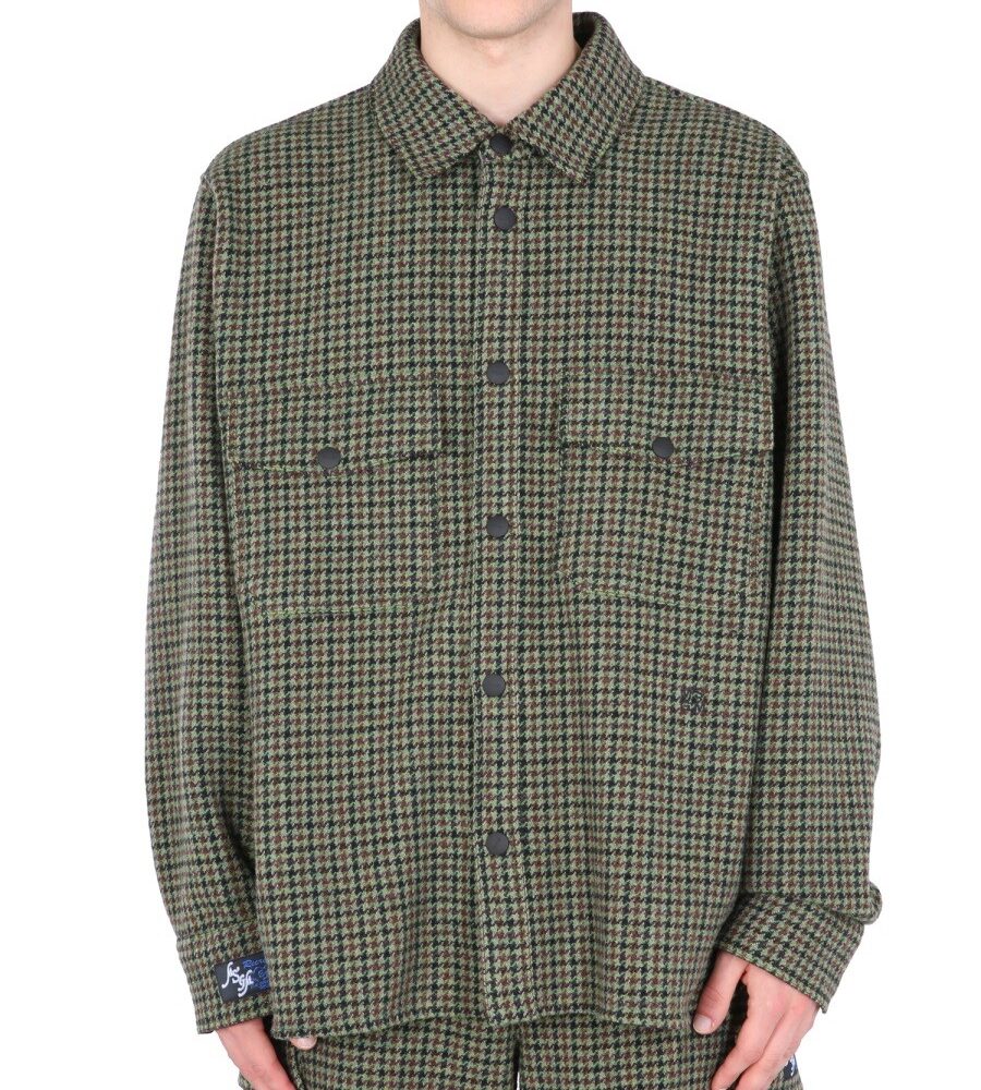 SHIRT WITH LOGO msgm Man