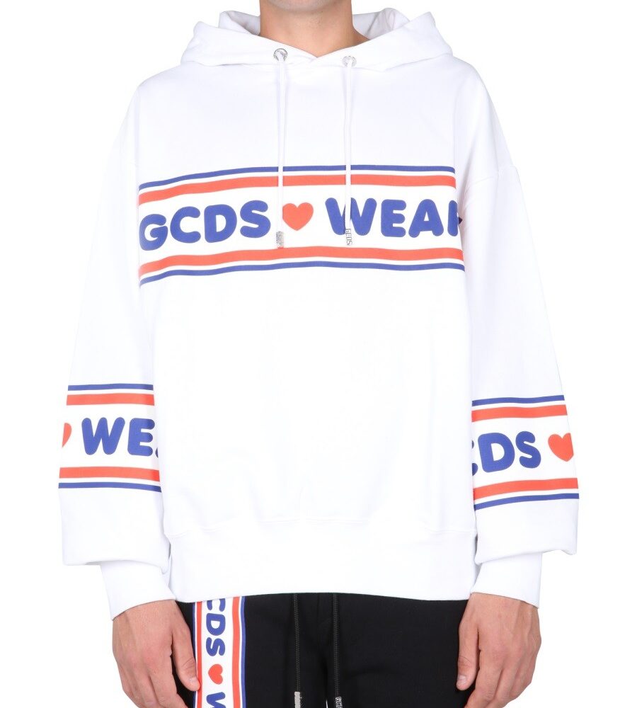 "CUTE TAPE" LOGO SWEATSHIRT gcds Man