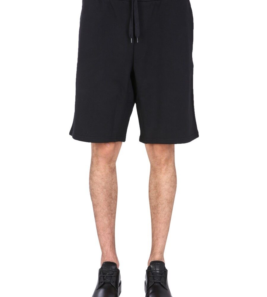 BERMUDA WITH LOGO EMBROIDERED Moschino Man