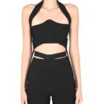 RIBBED BUSTIER ANDREADAMO Woman