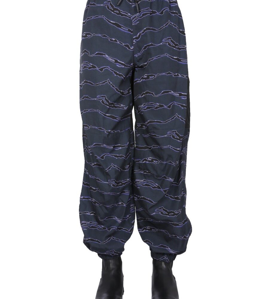 JOGGING PANTS WITH CAMOU PRINT MARCELO BURLON COUNTY OF MILAN Man