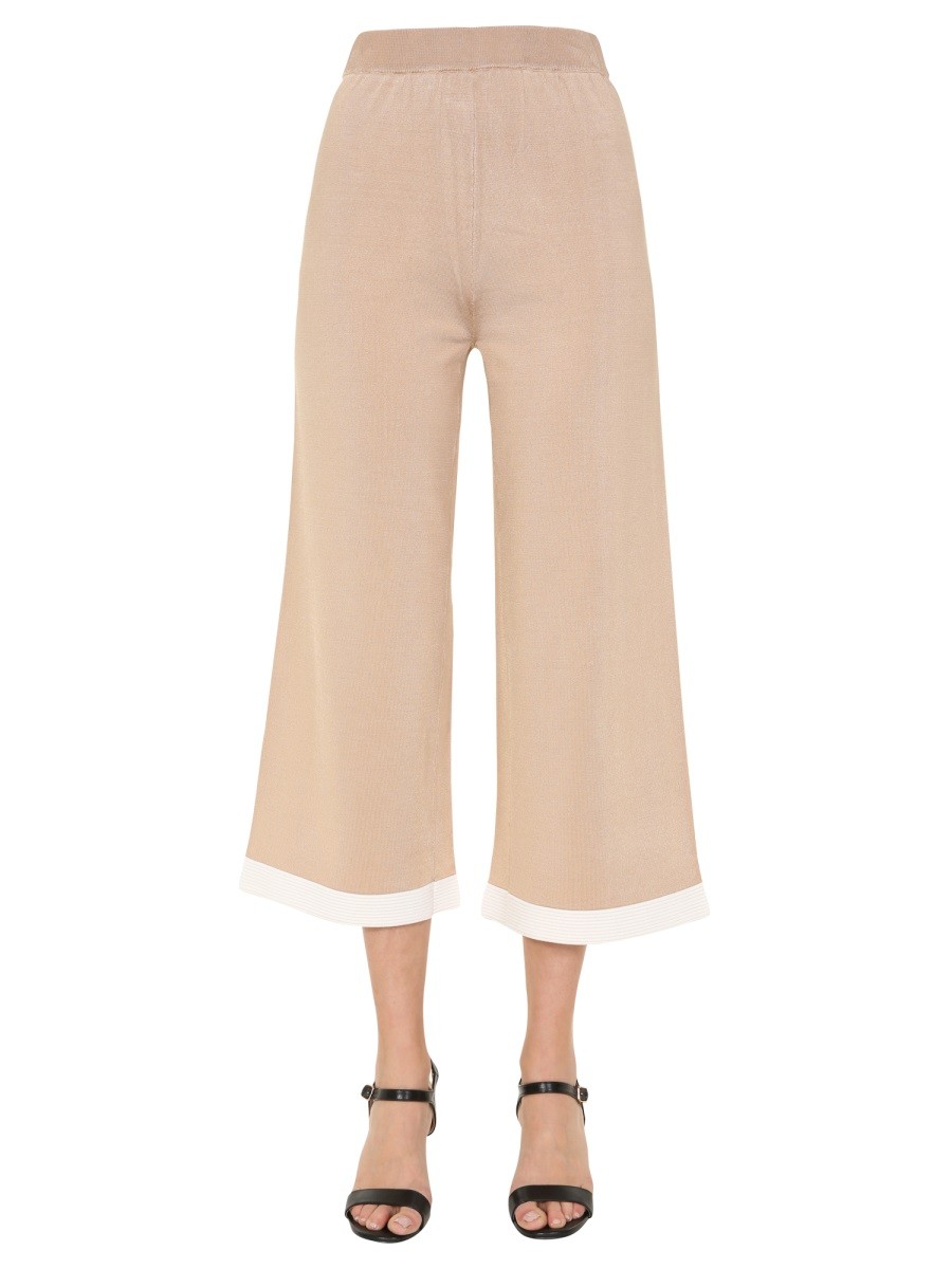 CROPPED TROUSERS Boutique Moschino Woman
