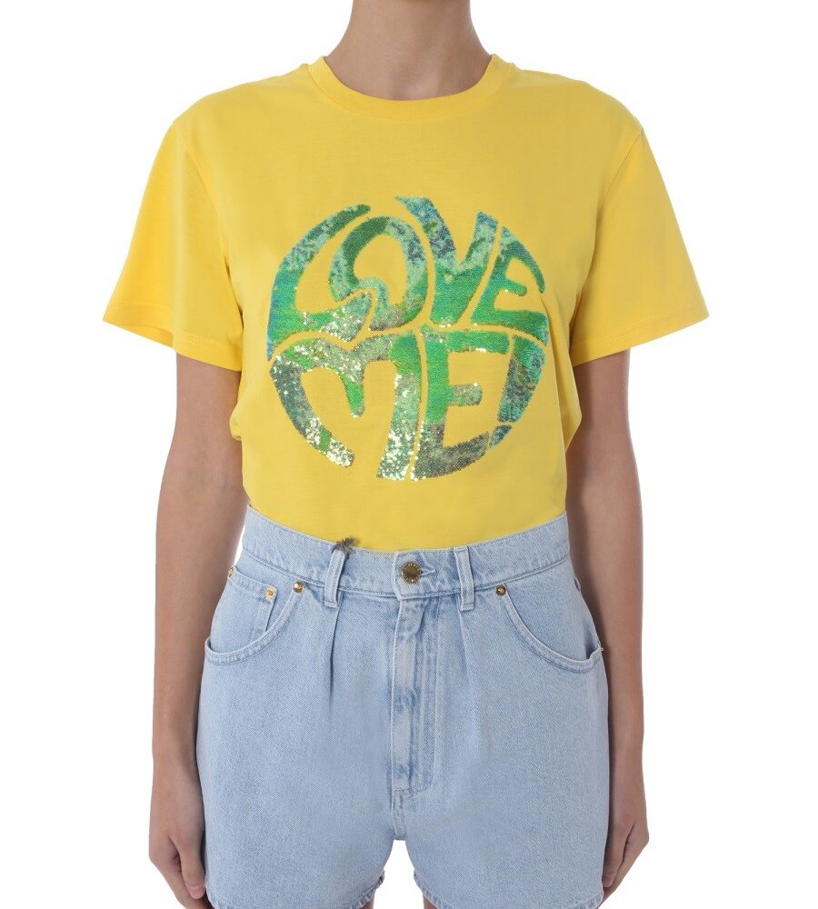 CREW NECK T-SHIRT alberta ferretti Woman