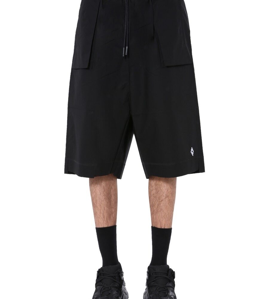 BERMUDA WITH LOGO MARCELO BURLON COUNTY OF MILAN Man