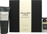 Abercrombie & Fitch Authentic Man Geschenkset 50ml EDT + 200ml Hair & Body Wash