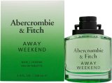 Abercrombie & Fitch Away Weekend Man Eau de Toilette 100ml Spray