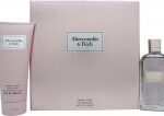 Abercrombie & Fitch First Instinct for Her Geschenkset 100ml EDP + 200ml Body Lotion