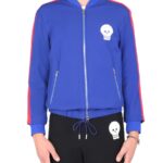 "SKULL" EMBROIDERED SWEATSHIRT Alexander Mcqueen Man