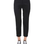 CROPPED STRAIGHT TROUSERS Alexander Mcqueen Woman