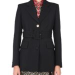 JACKET WITH MEDUSA BUTTON Versace Woman