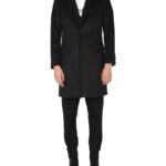 SINGLE-BREASTED VELOURS COAT Dolce & Gabbana Man