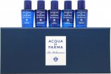 Acqua di Parma Blu Mediterraneo Miniature Geschenkset 5ml Arancia di Capri EDT + 5ml Fico di Amalfi EDT + 5ml Bergamotto di Calabria EDT + 5ml Mandorlo Di Sicilia EDT + 5ml Mirto di Panarea EDT